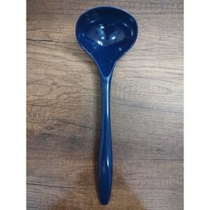 Hutzler VTG Blue Soup Ladle Spoon Melamine Utensil No. 525 Thailand U117